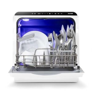Mini Portable Tabletop 5L Dishwasher with 2-4 Place Settings