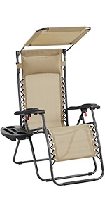 26in Recliner with Sunshade