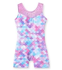 XiaoMoSha Gymnastics Leotards for Girls Long Sleeve/Sleeveless Dance Leotard