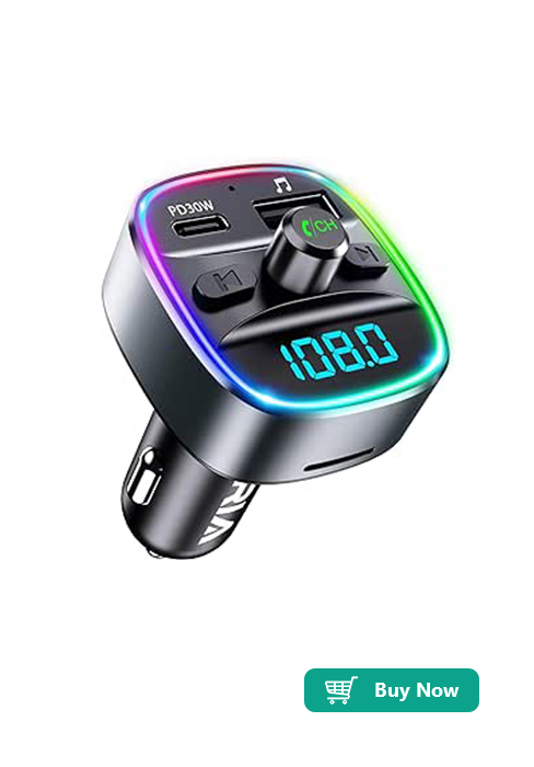 bluetooth fm transmitter car
