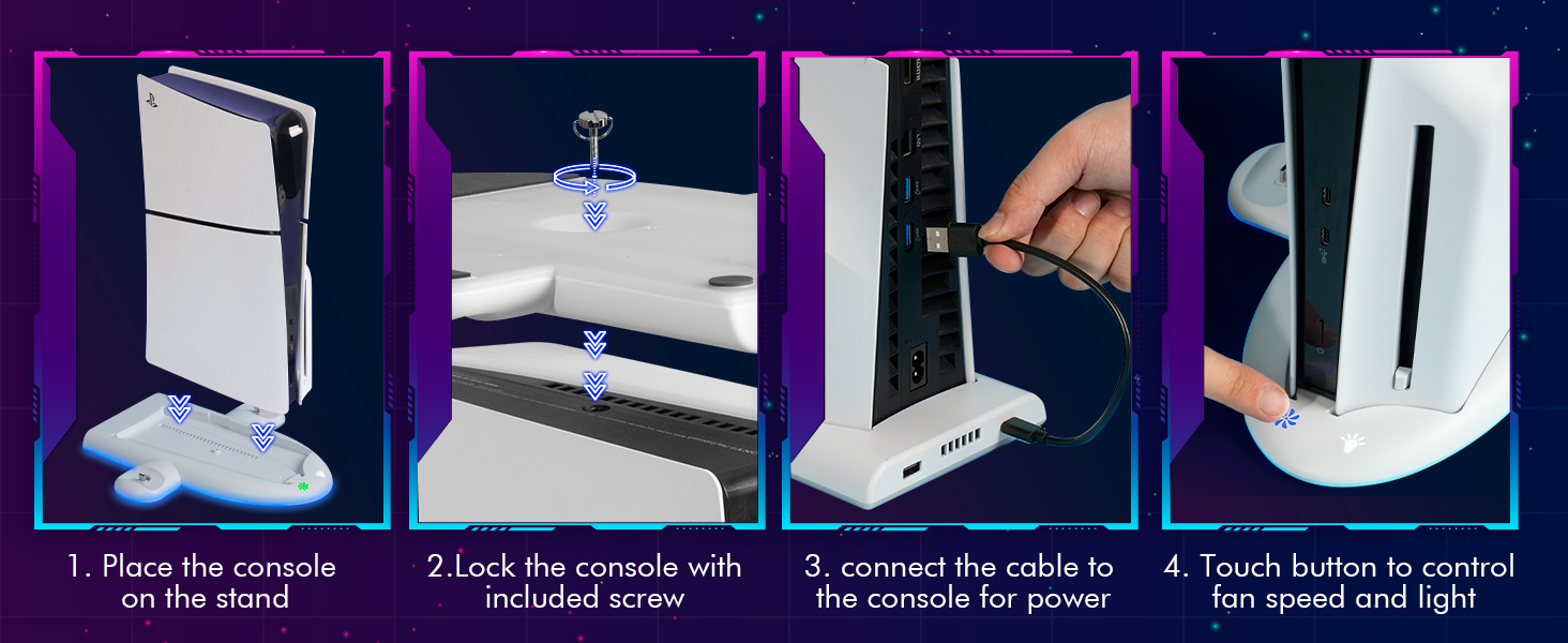 Cooling Charger Stand