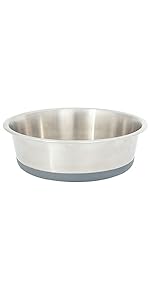 stainless steel dog bowl