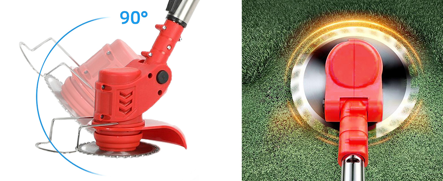 Garden Strimmer Cordless Battery Grass Strimmer