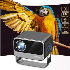[Auto Focus/Keystone] HIPPUS Smart Projector 4K with Android 9.0 1080P Native