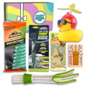 'I've Passed My Driving Test' Gift Box - 6pc Practical Car Essential Accessories - Everything a New Driver Needs - Congratulations on Passing Your Driving Test - Just Passed Driving Test Gifts