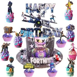 25pcs Video Game Cake Toppers