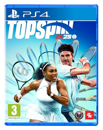 TopSpin 2K25 PS4 + Amazon Exclusive Sky Blue Wristband DLC