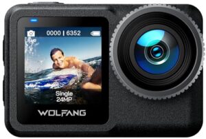 WOLFANG Action Camera GA440 5K30FPS 24MP