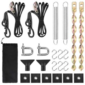 PHATRIP Awning Storm Strap Tie Down Kit，Awning Tie Down Set For Caravan Awnings