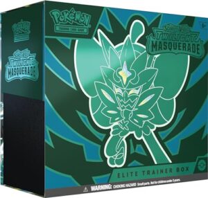 Pokémon TCG: Scarlet & Violet—Twilight Masquerade Elite Trainer Box (1 Full-Art Teal Mask Ogerpon Promo Card