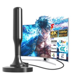 DTB TECH TV Aerial - Freeview Digital TV Aerial Indoor