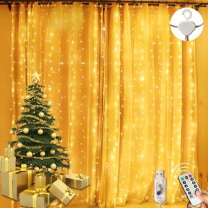 LITYBY Curtain Fairy Lights