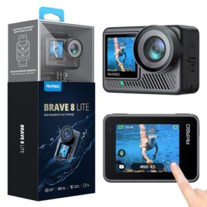 AKASO Brave 8 Lite Waterproof Action Camera - 4K60 Ultra HD Video