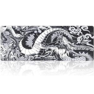 Venit Keys Black and White Mouse Pad (11.8 * 31.5in)