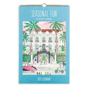 Michael Storrings 2025 Wall Calenda