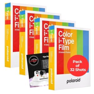 Instant Camera Film Bundle with Polaroid I-Type Color Polaroid Film x 32 Shots