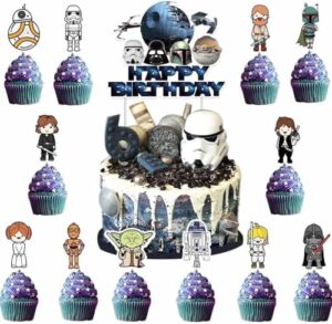 25pcs Wars Cake Toppers
