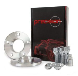 Precision | Hubcentric Wheel Spacers 12mm | Intended for BMW E Series | PCD: 5x120 | 72.6mm | Taper Bolts & Locking Bolts