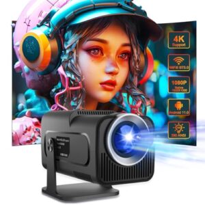 Mini Projector 4K Support