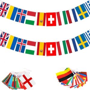 Eurovision Party Decorations Bunting Banner