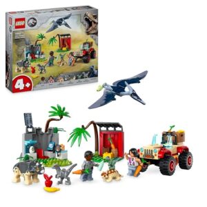 LEGO Jurassic World Baby Dinosaur Rescue Centre Toy for Kids