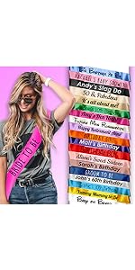 Personalised Sash
