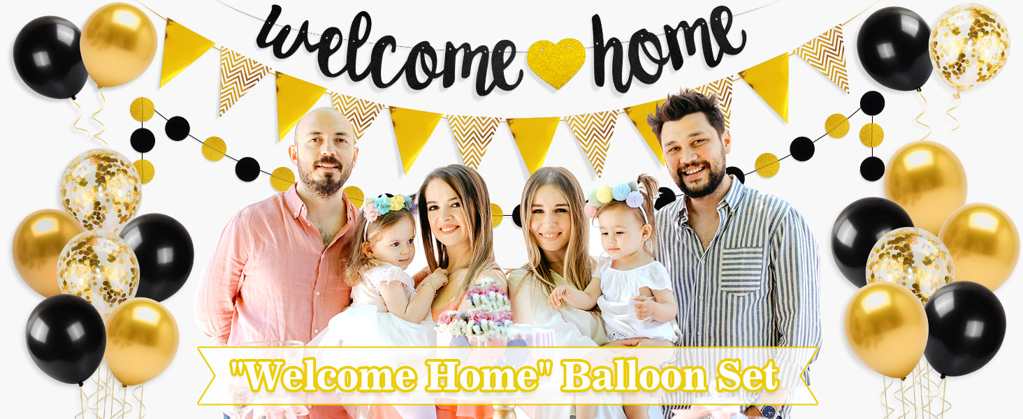 Welcome Home Decoration Banner