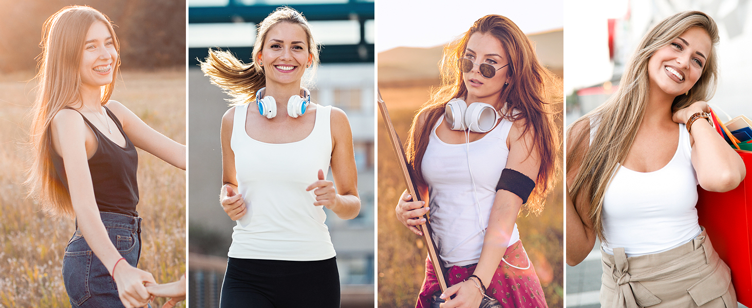 modal vest tops women