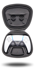 ps5 playstation 5 dualsense wireless controller storage travel case