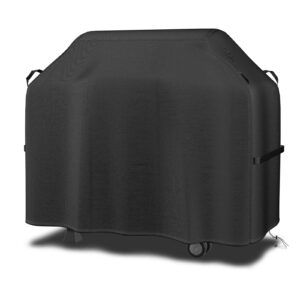 Falflor Barbecue Covers 183x66x130cm Gas BBQ Cover Waterproof Outdoor Gas Grill BBQ Cover 600D Oxford Heavy Duty Large BBQ Cover Windproof Dustproof Rip Proof Cover for BBQ