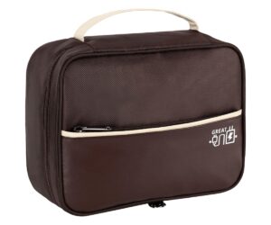 FAVORTALK Passport Holder Travel Wallet Family for Charger Cables Power Bank Hard Drive Travel Cords Water-Resistant Storage Bag Electronic Organizer Accessory Tech Pouch