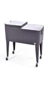 76L Rolling Ice Chest