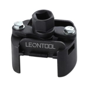LEONTOOL Adjustable Oil Filter Wrench 2 Jaw 60-80mm (2-3/8 to 3-1/8 inch)