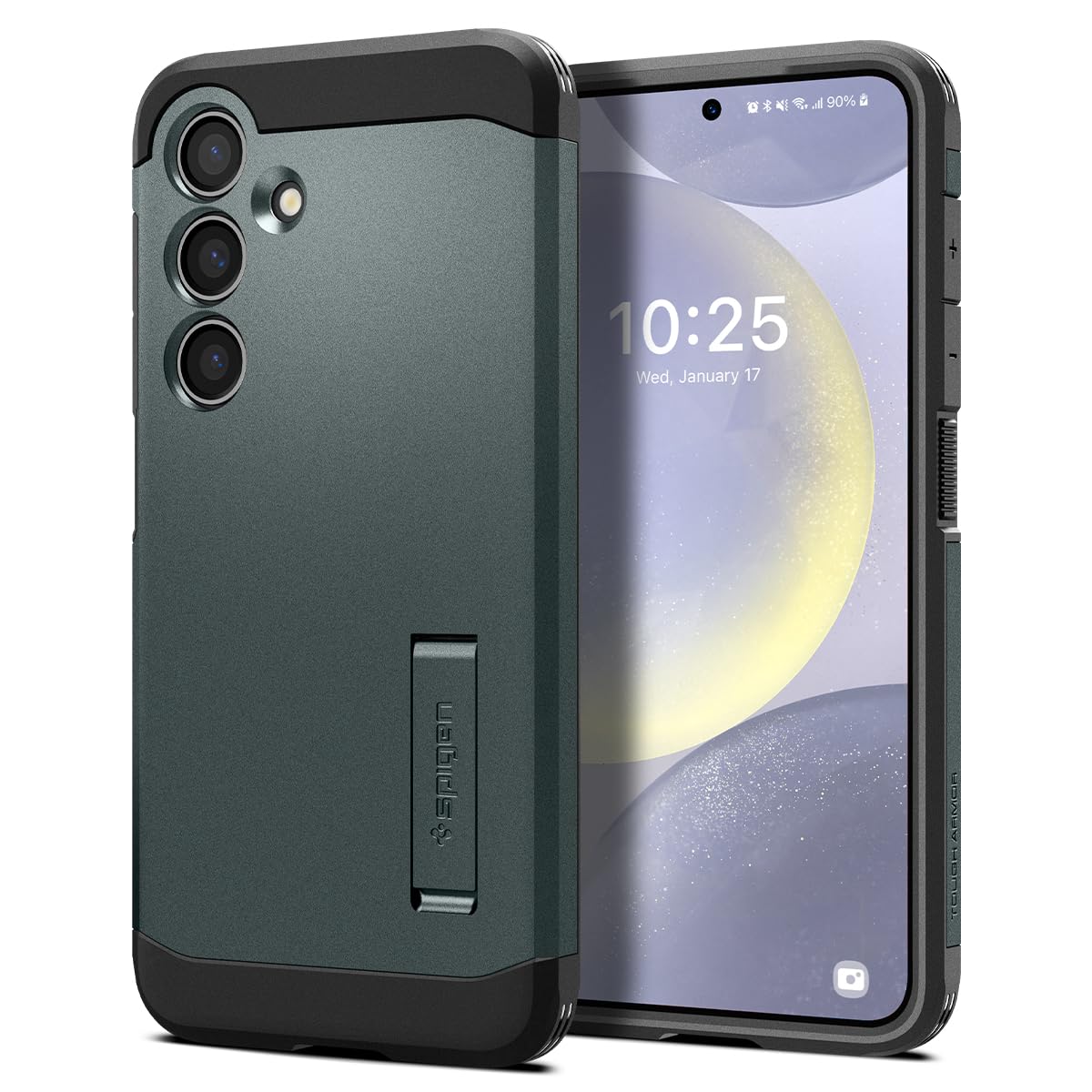 Spigen Tough Armor Case Compatible with Samsung Galaxy S24 Plus - Abyss Gree