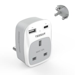 UK to South Africa Plug Adapter