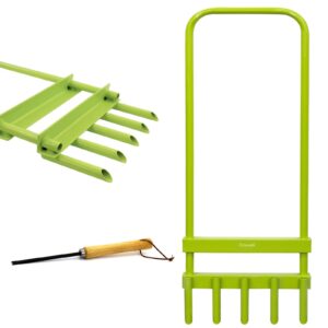 Crystals 5 Prong Hollow Tine Lawn Aerator
