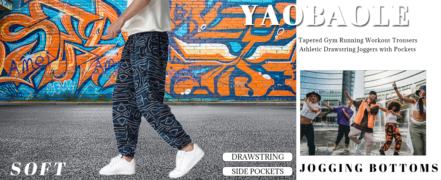 men joggers bottom