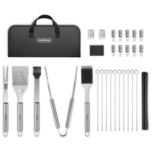 VonHaus BBQ Tool Set with Case