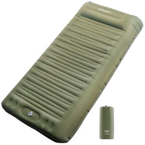 Origem Self Inflating Camping Mat - 14CM Upgraded Sleeping Mat with Built-in Pump