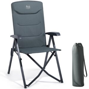 TIMBER RIDGE Camping Chairs for Adults Heavy Duty Portable Folding Garden Chairs