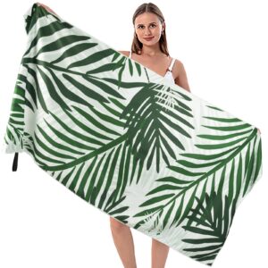 UMIPUBO Beach Towel Microfibre Towel Extra Large Lightweight Beach Towel for Travel