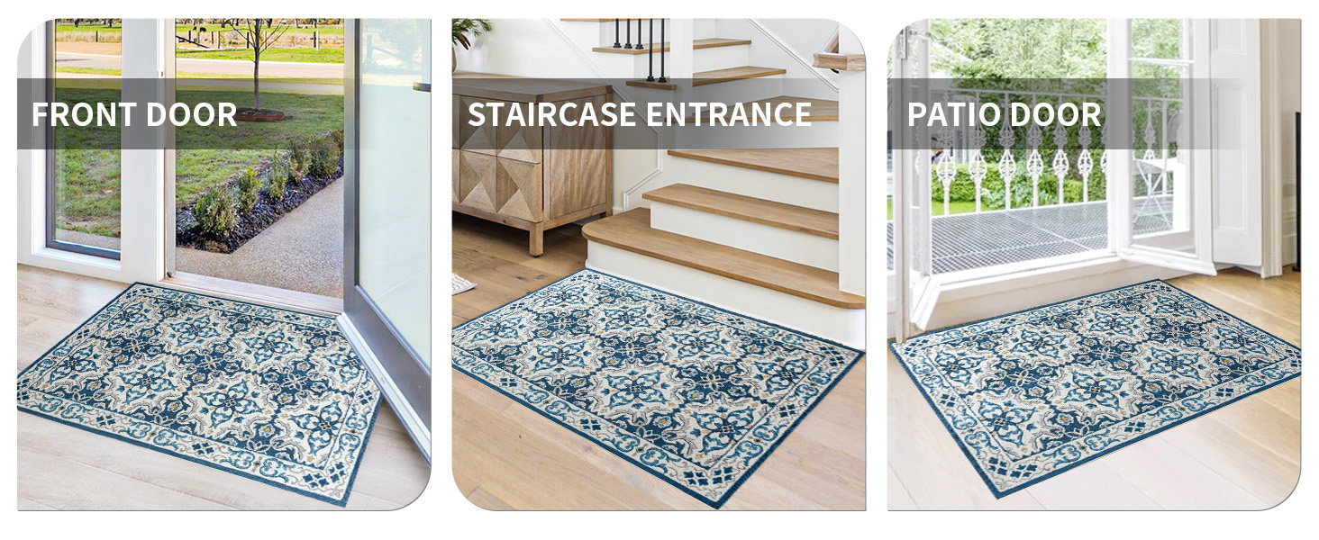 PRINTED DOOR MAT LUNA