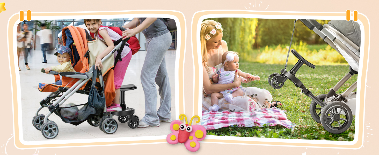 Maxi-Cosi Buggy Board Meerijdplankje Tweedehands Voor Kinderwagen