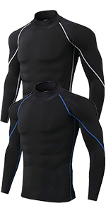  Men's turtleneck baselayer 