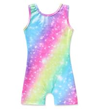 XiaoMoSha Gymnastics Leotards for Girls Long Sleeve/Sleeveless Dance Leotard