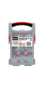 Trend Pocket Hole Screw Selection Pack, PH/SCW/PK1