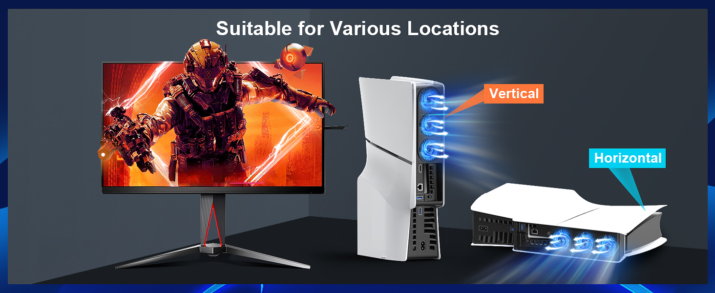 Cooling Fan for PS5 Slim
