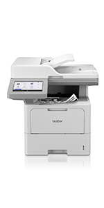 Brother MFC-L6910DN on a white background