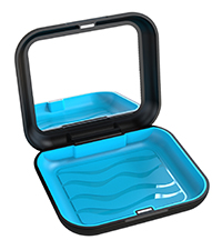 Retainer Case Denture Box Orthodontic Dental Braces Mouth Guard Teeth Night Container Storage Holder