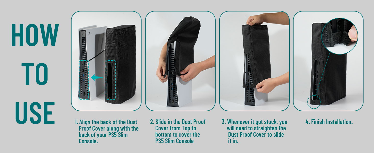 PS5 Slim Dust Cover